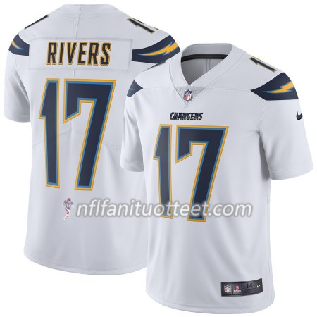 Miesten Los Angeles Chargers NFL Pelipaita Philip Rivers 17 Nike Valkoinen